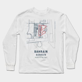 bahrain simple track Long Sleeve T-Shirt